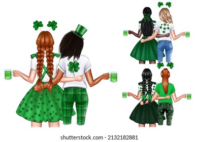 St. patrick's day. beautiful girls. green images - Powered by Shutterstock