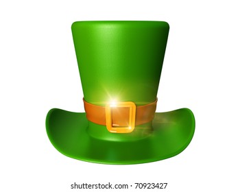 St. Patrick's Day Green Hat Of A Leprechaun