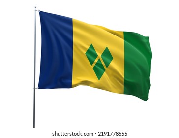 524 St vincent grenadines flag Images, Stock Photos & Vectors ...