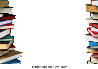 Stack Books Stair Education Concept Stock Illustration 84540001 ...