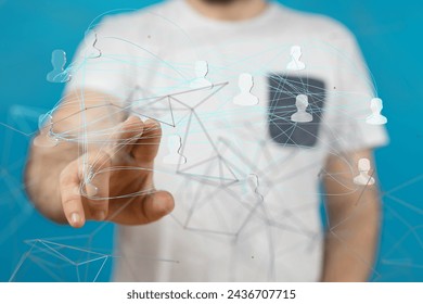 Stack of hands showing unity and teamwork  3d