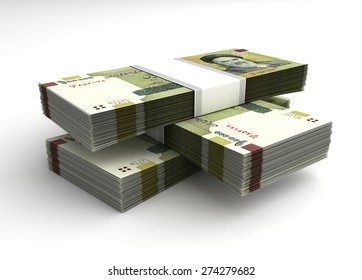 Stack Of Iranian Rial