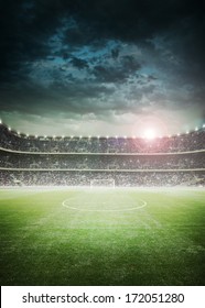 37,868 At_football_night_soccer_stadium Images, Stock Photos & Vectors ...