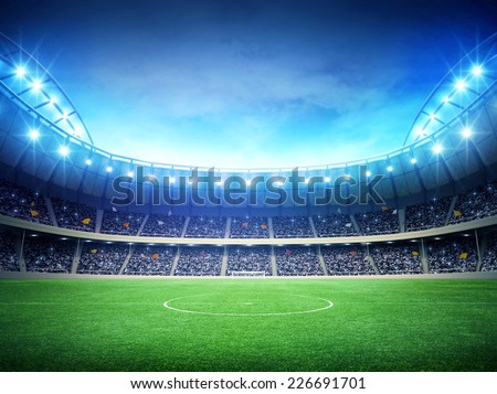 Stadium night