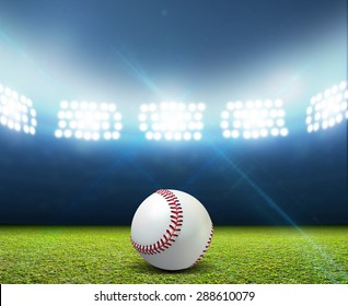 3,552 Baseball stadium lights night Images, Stock Photos & Vectors ...