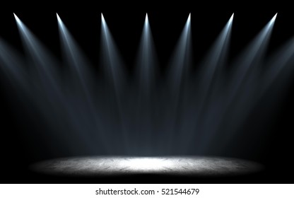 Stage Parallel Light C
3d Rendering