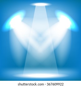 Stage Spotlight Background