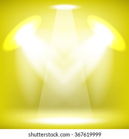 Stage Spotlight Background