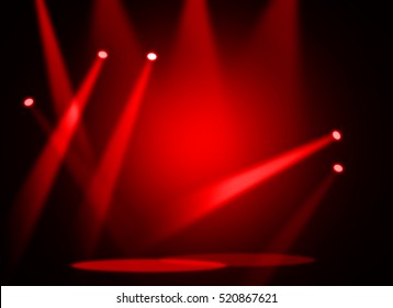 Red Stage Background Stock Illustration 270591098 | Shutterstock