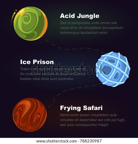 stages game graphics games color elements stock illustration
