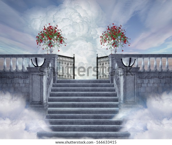 天国への階段 のイラスト素材
