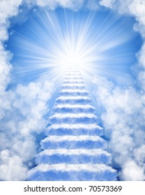 Stairs In Sky To Heaven