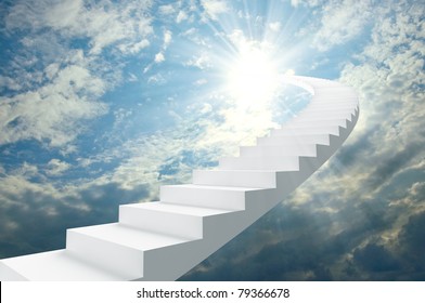 stairway to heaven - Shutterstock ID 79366678