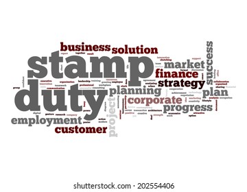 Stamp Duty Word Cloud