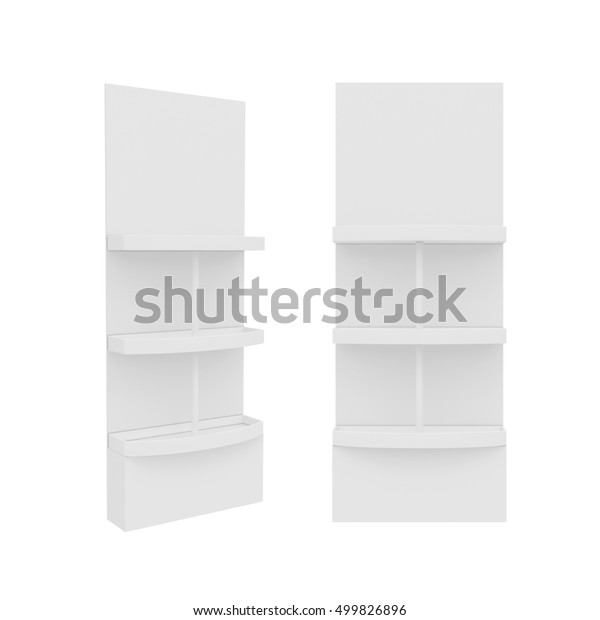 Stand Isolated On White Background 3d Stock Illustration 499826896 ...