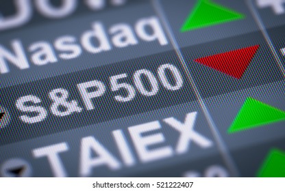 The Standard & Poor's 500 is an American stock market index based on the market capitalizations of 500 large companies having common stock listed on the NYSE or NASDAQ. Down. 