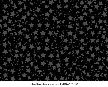 Star background based on random particles for modern illustration
