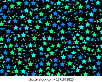 Star background based on random elements for modern concept