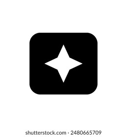 Star in Box Icon - Simple and Elegant Illustration for Awards and Achievements This star in a box icon features a clean and elegant design, perfect for use in award certificates, achievement badges,   - Powered by Shutterstock