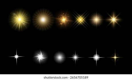 Star effect with radiant rays and bokeh glow, featuring a red light in jpg format. Sunlight filters through the lens with an explosion of glare and spark. The sun shines with a sparkle beam