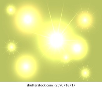 Star effects on background design