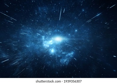 Star Explosion In A Galaxy Of An Unknown Universe