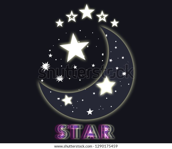 Star and Moon\
Light Design Space\
Background