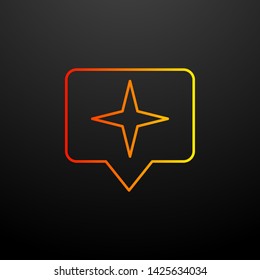 Star nolan icon. Elements of image set. Simple icon for websites, web design, mobile app, info graphics
