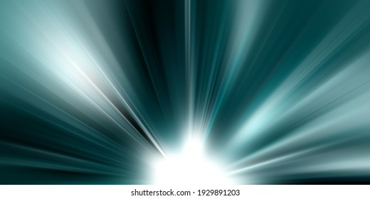  Starburst Blue Light Beam Abstract Background 