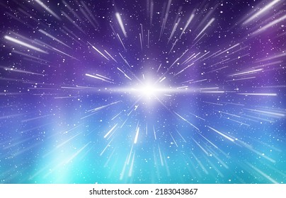 Starburst, Cosmic Rays. Universe Background.