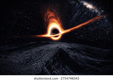 Starfleet vessels in the future execute a gravity bending and time shifting mission across the face of Solvharis Prime to test the energy of a massive blackhole in a distant galaxy and confirm event horizon stability.