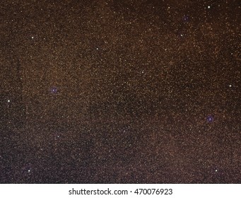 Starry night sky