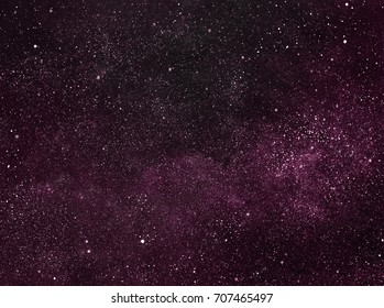 Starry night sky