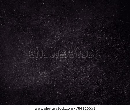 Starry night sky