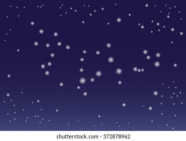 Starry Nightlights Constellation Virgo Supercluster