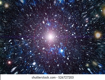 Starry outer space 