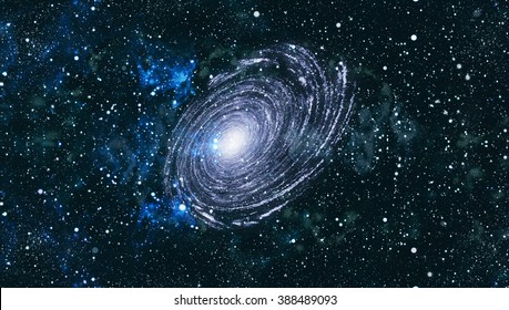 Starry outer space background texture