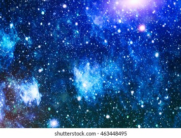 Starry outer space background texture