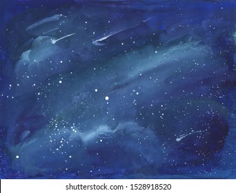 Starry Night Drawing Images Stock Photos Vectors Shutterstock