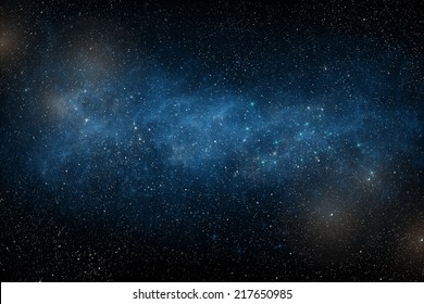 Starry Sky. Galaxy