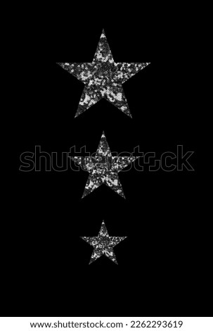 Stars embellished design for apparel, t shirt, sweatshirt and other uses. 商業照片 © 