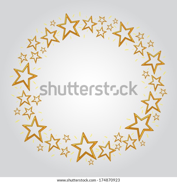 Ilustración de stock sobre Stars Frame 174870923