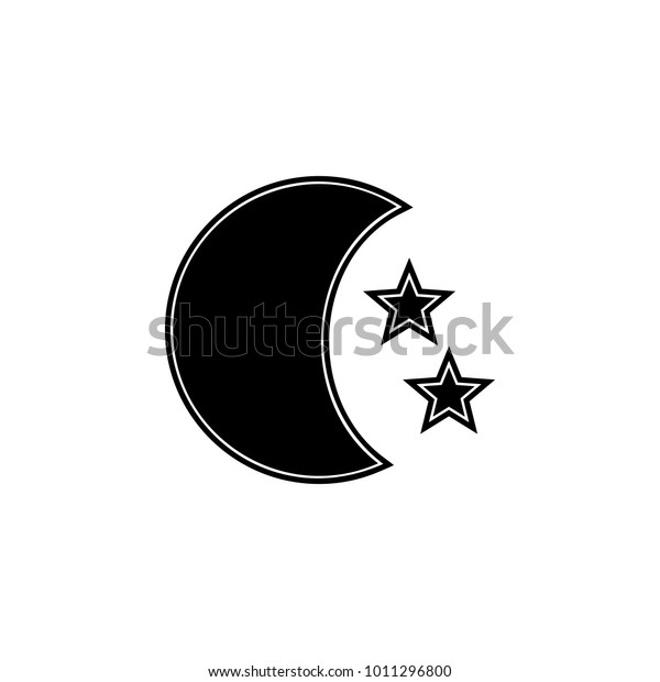 stars and moon\
icon. Element of space icons. Premium quality graphic design icon.\
Signs, outline symbols collection icon for websites, web design,\
mobile app on white\
background