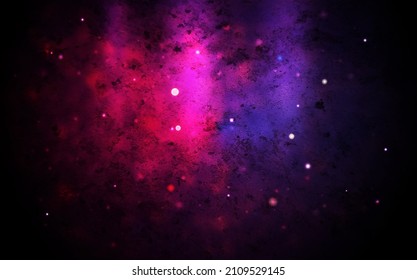 stars and planets in galaxy premium background