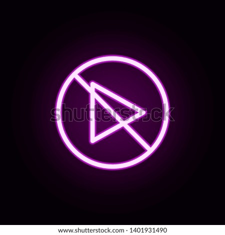 Image, Stock Photo Rude Neon sign Neon light