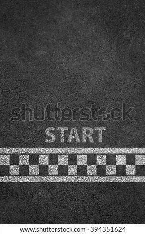 Start line racing background