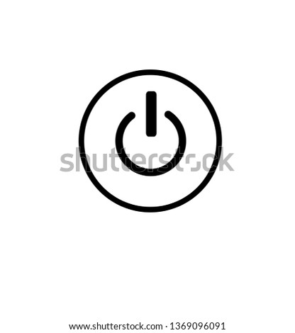 Start/Power Button Single icon
