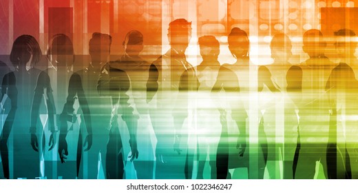 Startup Team of Young Professionals Meeting as Concept - Powered by Shutterstock