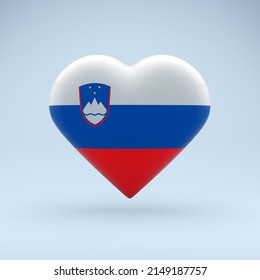 State Symbol Slovenia On Glossy Badge Stock Illustration 2149187757 