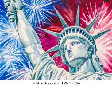 1,837 Statue Of Liberty Fireworks Images, Stock Photos & Vectors ...